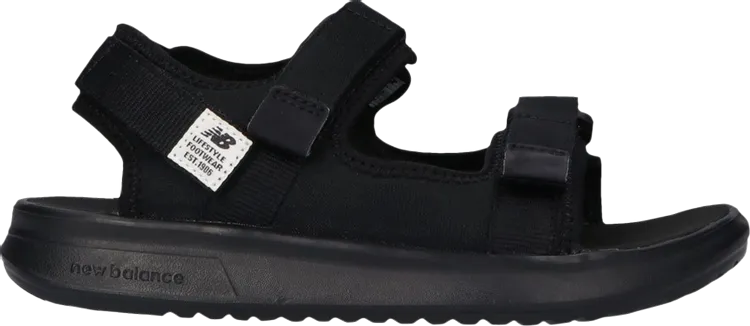 New Balance 750 Sandal Kids Wide 'Black'